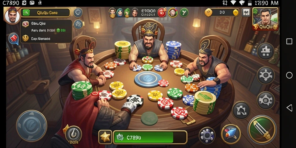 Gameplay menarik dan seru dari C7890.