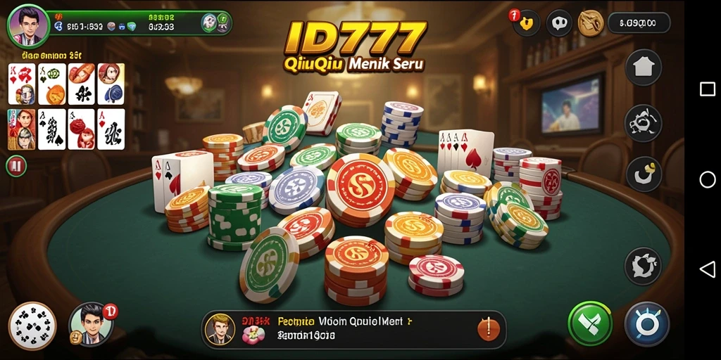 Tampilan gameplay seru dan menantang di ID777.