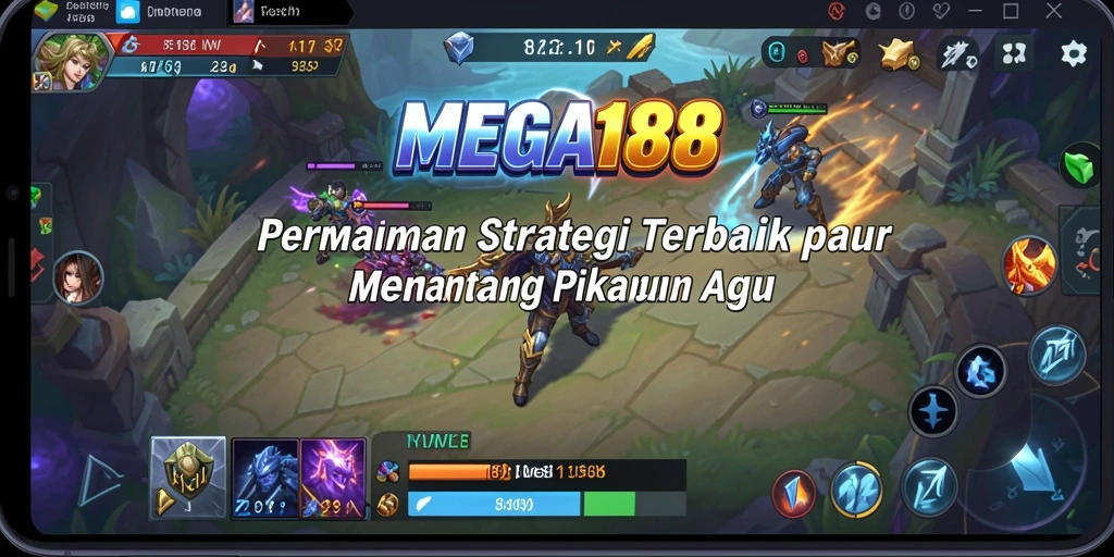 Tampilan gameplay MEGA188 yang menegangkan dan strategis.